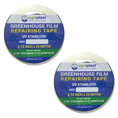 High Quality 25 meter x 2.75 inch 2 pieces UV Stabilized Greenhouse Film Repairing Tape
