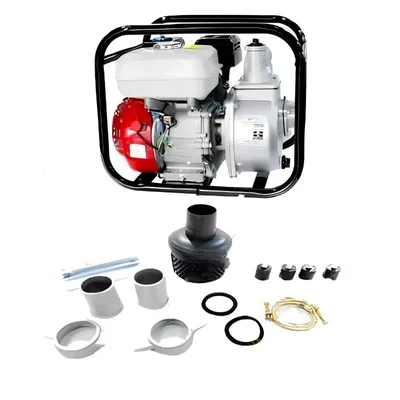 Greenleaf 4-stroke 6.5 HP 2-inch Petrol Water Pump with Accessories