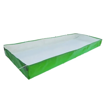 Greeno Biotech (10 X 04 X 01) 450 GSM HDPE Bed for Azolla Cultivation/Aquaponic/Fish Farming/Terrace Gardening