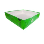 Greeno Biotech (04 X 04 X 01) 450 GSM HDPE Bed for Azolla Cultivation/Aquaponic/Fish Farming/Terrace Gardening