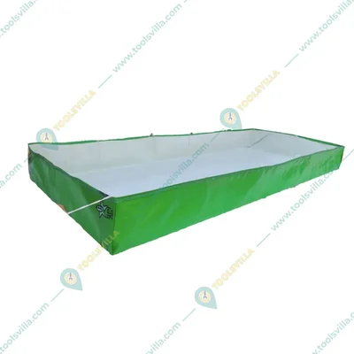 Greeno Biotech (06 X 04 X 01) 450 GSM HDPE Bed for Azolla Cultivation/Aquaponic/Fish Farming/Terrace Gardening