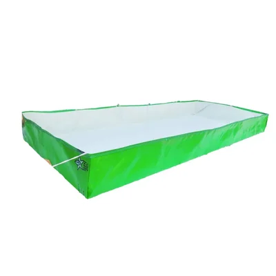 Greeno Biotech (08 X 04 X 01) 450 GSM HDPE Bed for Azolla Cultivation/Aquaponic/Fish Farming/Terrace Gardening