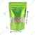 750gm, 17cm x 26.5cm 112 Micron Green Color Matt Finish Ziplock Pouch for Dry Fruits, Tea/Coffee Powder and Spices(Pack-50 Pcs )
