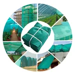 High Quality 16 x 32 feet 50 % UV Sunlight Protected Green Shade Net | Suitable for Home, Garden, Nursery