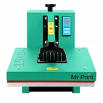 My Print | Green Heat Press Machine 15 x 15  For DTF Printinting,Vinyle Printing, Screen Printing