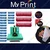 My Print | Green Heat Press Machine 15 x 15 For DTF Printinting,Vinyle Printing, Screen Printing