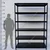 Alija 78 x 41 x 18 Inch 6 Shelves Multipurpose Storage Rack (22 Gauge Shelves & 16 Gauge Angle)