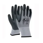Fortuner Grey On Black Crinkle Latex Coated Gloves Provide Excellent Protection Against Abrasions & Light Chemicals