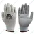 Delight Pack of 12 MPU13-G Grey PU Palm Coated Gloves(Size-Small)