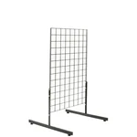 KTG Heavy Duty Grid Rack, Floor Standing Frame With 3 feet T Base Stand