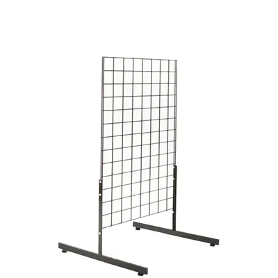 KTG Heavy Duty Grid Rack, Floor Standing Frame With 3 feet T Base Stand(Size-12 x 36 inch)