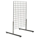 KTG Heavy Duty Grid Rack, Floor Standing Frame With 4 feet T Base Stand