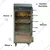 Stainless Steel Chicken Grill Machine with 12 Birds Capacity for Commercial Purpose