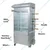 Stainless Steel Chicken Grill Machine with 16 Birds Capacity for Commercial Purpose