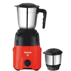Skyline 550W Mixer Grinder with 2 Jars, VTL-1500, With 1 Year Warranty