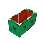 PLANT CARE HDPE Rectangular Grow Bag 60x12x12 inch with PVC Pipe Support | UV-Protected Grow Bags for Terrace Gardening