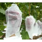 Non Woven Fruit Protection Bag UV Protected 6.5 x 9 inch Insect & Pest Cover 17 GSM (500 pcs) for Pomegranate, Guava