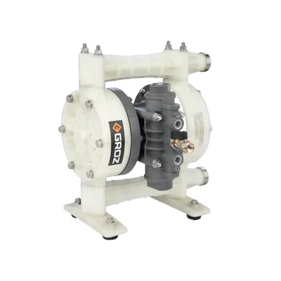 Groz 110 LPM Santoprene Air Operated Double Diaphragm Pump (AODD/3-4/BPS/N)