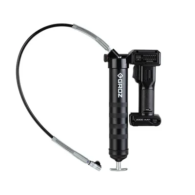 Groz 12V 2000mAh Built-in Rechargeable Battery Grease Gun (RGG/12L)