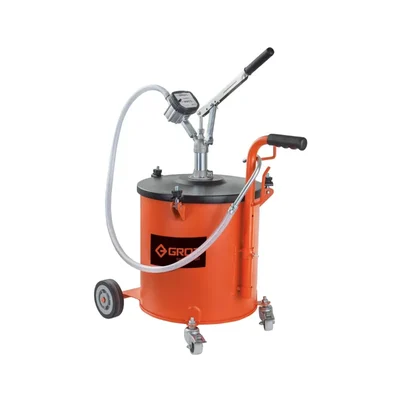 Groz 30L Bucket Oil Pump Lever Action With Meter (OLP/30/OM10)