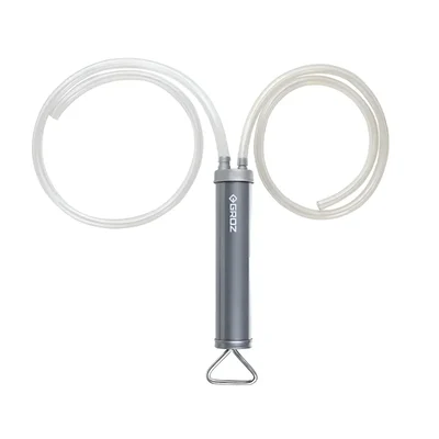 Groz 350ml Dual Action Transfer Gun With 8 feet Vinyl Hose (SG/20)