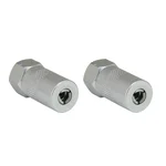 Groz 2 Pcs 3 Jaw Grease Gun Coupler With Ball Check (HC/12/3/B)