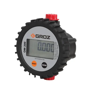 Groz 30 LPM Heavy Duty Electronic Oil Meter (OM/200/1-2/BSP)