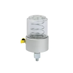 Groz 1-2 Psi Grease Feeders, Polycarbonate Bowl With Aluminium Base (GFD/PA/2/B)