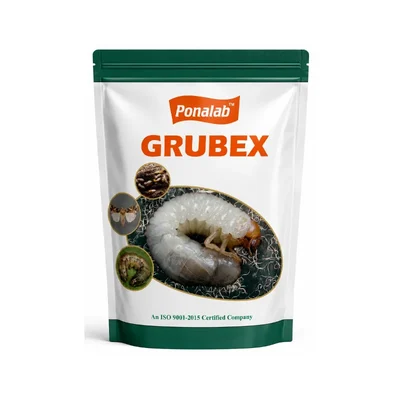 Grubex 1 kg Bio-Insecticide, Entomopathogenic Biological Agents for Root Grub & White Grub Soil Control