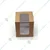 100 Pcs, 3x3x4 Window 280 GSM Cupcake Box with Insert For Cupcakes, Brownies, Bakery Products
