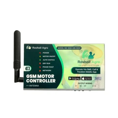 Rashail Agro GSM Motor Controller 5G: Smart Pump Starter with JIO SIM Support
