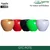 GTC 14" Multi Color Apple Planter Modern Decorative Pots for Stylish Spaces, Home Decoration, Gardens (Pack of 2)(Color-White)