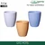 GTC 15" Multi Color P-Cup Planter Modern Decorative Pots for Stylish Spaces, Home Decoration, Gardens (Pack of 2)(Color-White)