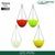 GTC 9" Multi Color Hanging Flora Planter Modern Decorative Pots for Stylish Spaces, Home Decoration, Gardens (Pack of 5)(Color-White)