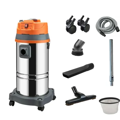GT Shakti GT-35L 35 Liters Wet and Dry Vacuum Cleaner, 200 mbar Vacuum Suction