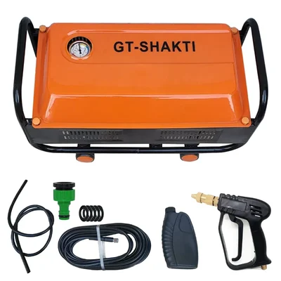 GT SHAKTI 60 Bar 1.6kW High Pressure Cleaning Machine With All Required Accessories (GT-PW-380)