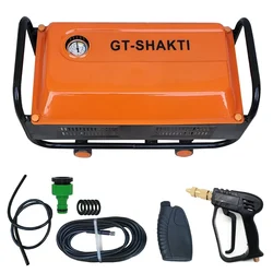 GT SHAKTI 60 Bar 1.6kW High Pressure Cleaning Machine With All Required Accessories (GT-PW-380)
