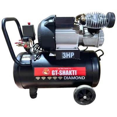 GT Shakti 60L Air Compressor With 3 HP Copper Winding Motor (GTD-60)