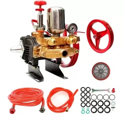 GT Shakti GT-30B3 HTP Spray Pump (Black Gold Body) | High Pressure Agricultural & Washing Pump