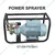 GT Shakti GT-EM-PS-30A1 High Pressure Power Sprayer With 3 HP Motor (Electric) | Ideal For Agricultural Use
