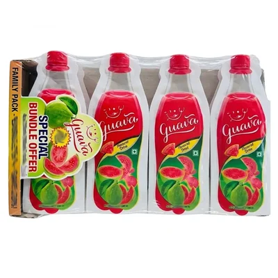 Cool Sip 10000 pcs, 100ml Guava Flavoured Drink Juice Pouches for Business