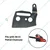 Guide Plate (10 Pieces) for 58 CC Petrol Chainsaw, CS 096