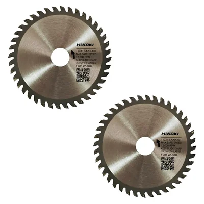 HIKOKI 4 inch (110 mm) 40T TCT Saw Blade (401987) - Pack of 2