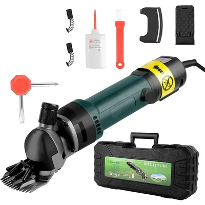 Professional Hair Clipper For Sheep and Goat Hair Cutting Machine with 6 Speed Control and 6 Months Warranty
