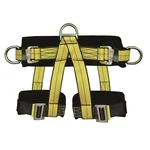 Chandoks Adjustable Half Body Industrial Safety Belt -Ideal For Climbing, Fall Protection and Industrial Safety