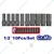 Emtop 10 Pcs 1/2-inch Deep Impact Socket Set (EMSS12102L)