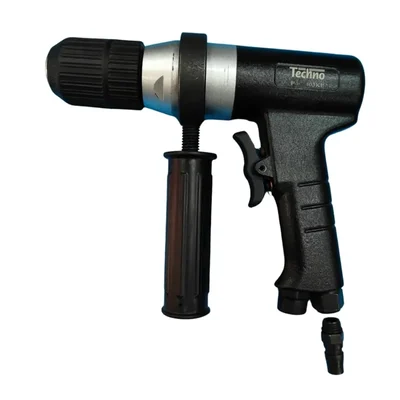 Techno 1/2 inch Keyless Air Drill Machine, 417 RPM (PAT-403KL)