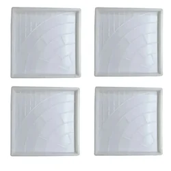 RK Half Round flower Tile Mould | 12" x 12" (Pack Of 4 )