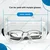 Hallmark Anti-Fog Safety Goggles, Clear Protective Eyewear with Adjustable Strap(Pack-1 pc)