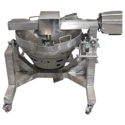 3 Feet Halwa Making Machine with 1 Hp Motor, Single Burner